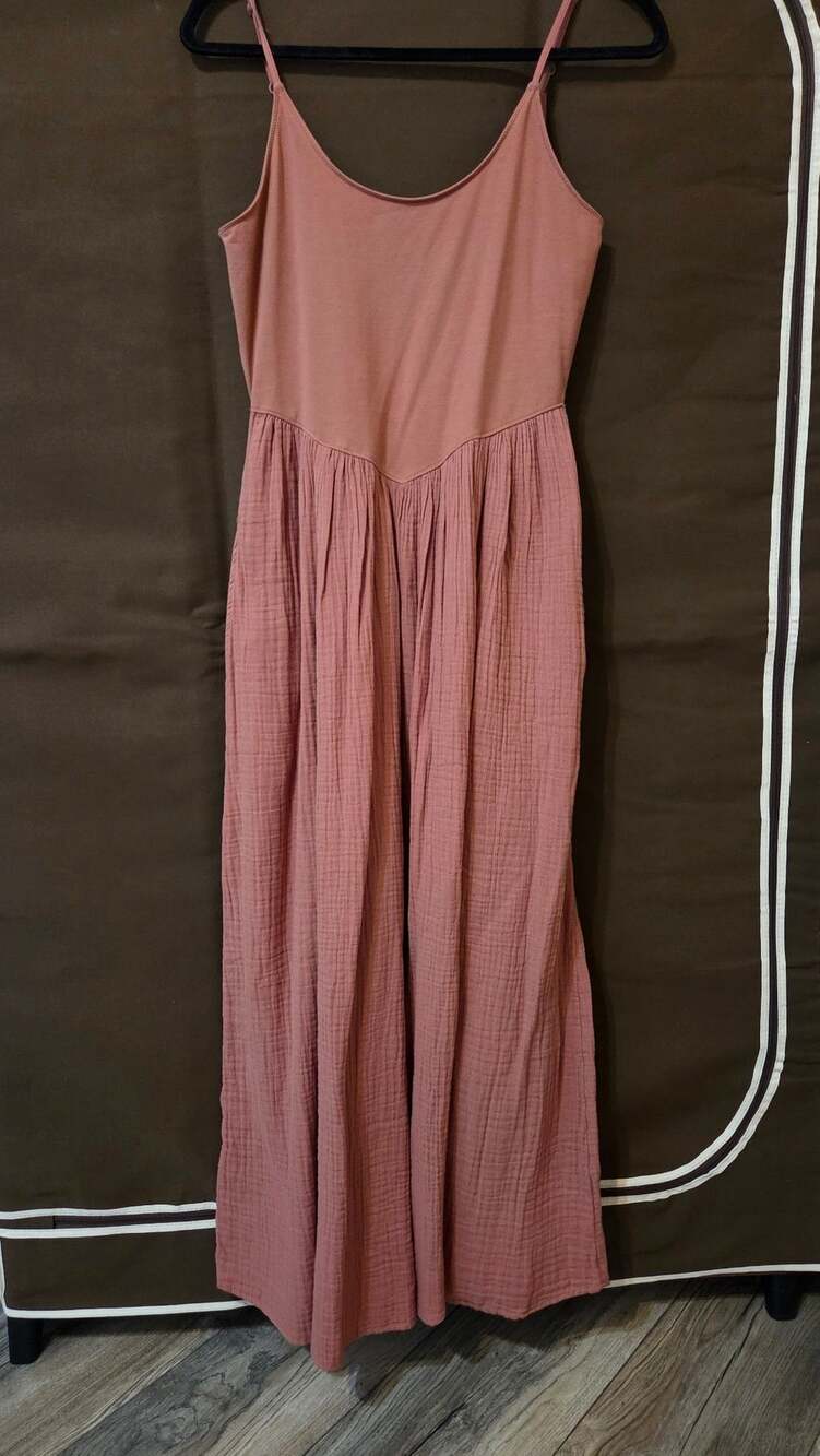 Aerie At The Barre Midi Dress Size S Pink